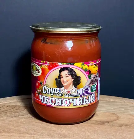 Соус "Можга" Чесночный 530гр.