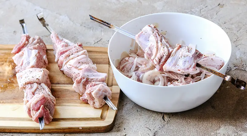 Шашлык "По-деревенски"