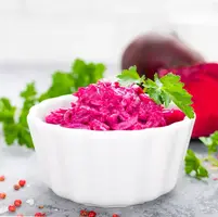 Свекла с чесноком