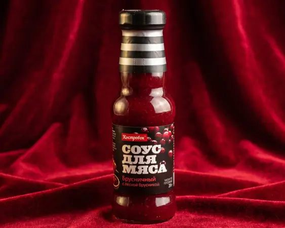Соус "Костровок" Брусничный 250гр.