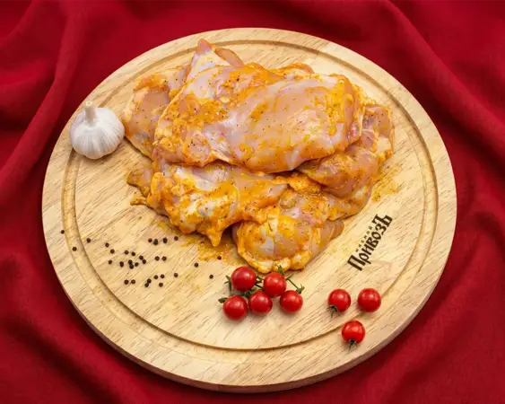 Куриное филе бедра в маринаде