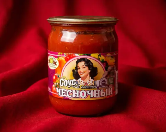 Соус "Можга" Чесночный 530гр.