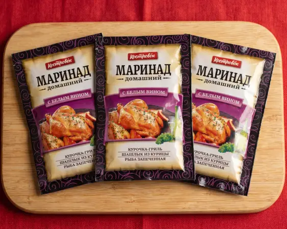 Маринад "Костровок" С белым вином
