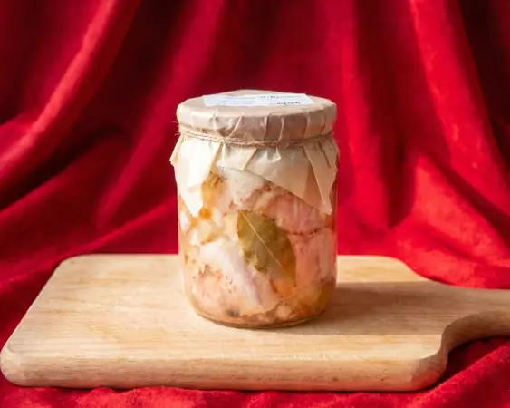 Тушенка из курицы "Мясной ПривозЪ"